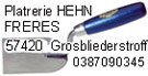 Logo d'entreprise de platrerie Les frères Hehn